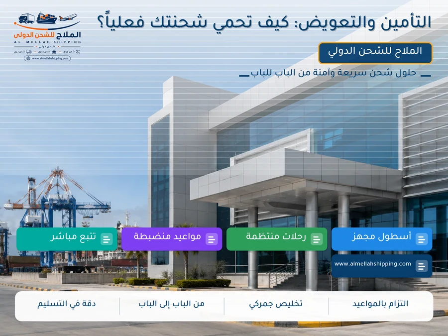 التأمين والتعويض: كيف تحمي شحنتك فعلياً؟