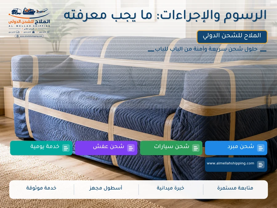الرسوم والإجراءات: ما يجب معرفته