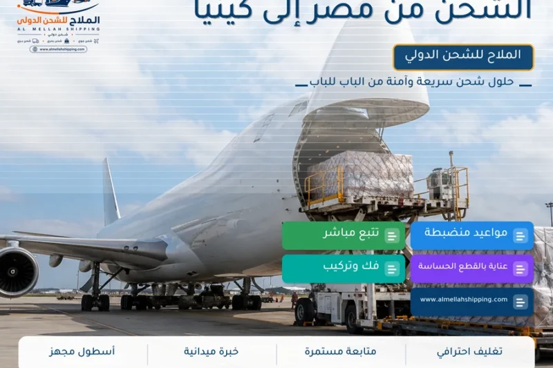 الشحن من مصر إلى كينيا