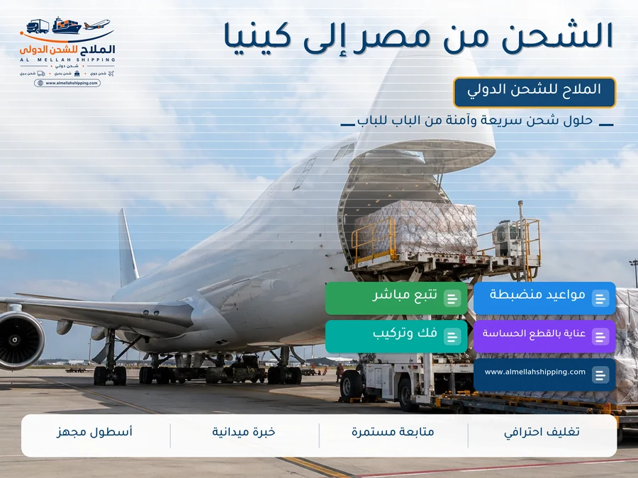 الشحن من مصر إلى كينيا