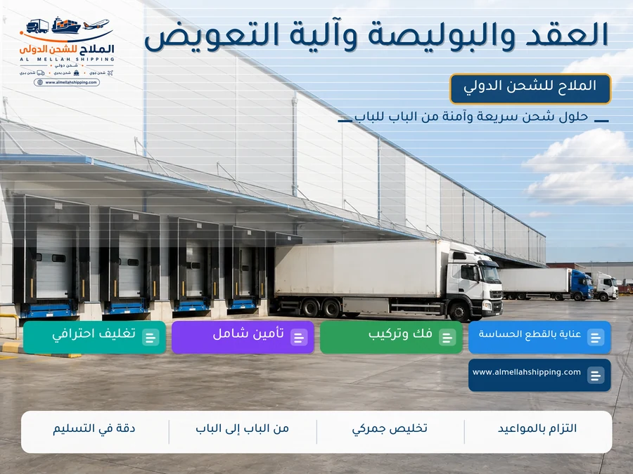 العقد والبوليصة وآلية التعويض