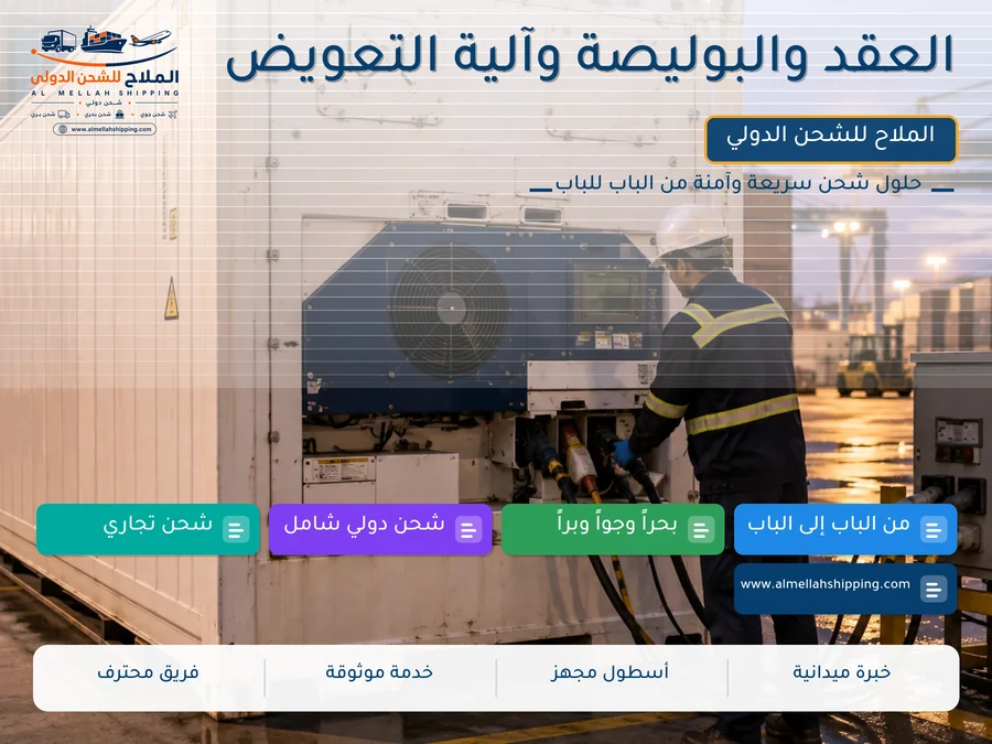العقد والبوليصة وآلية التعويض