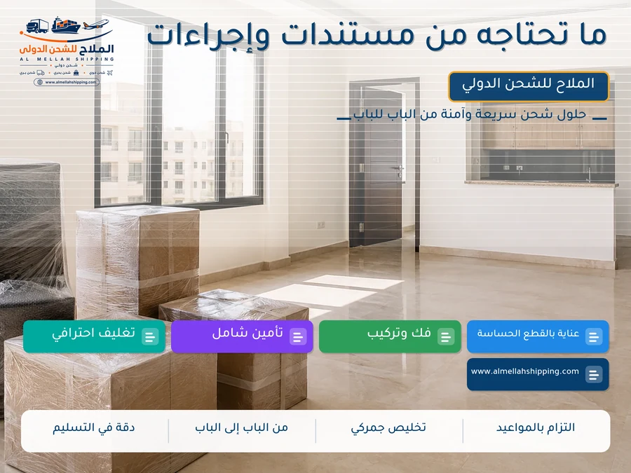 ما تحتاجه من مستندات وإجراءات