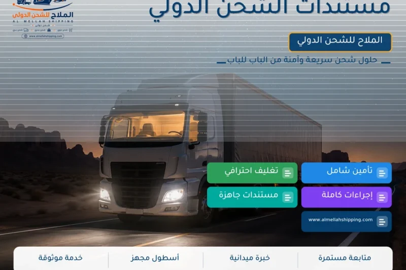 مستندات الشحن الدولي