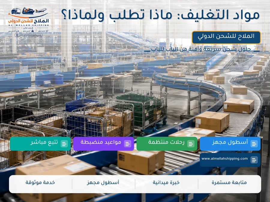 مواد التغليف: ماذا تطلب ولماذا؟