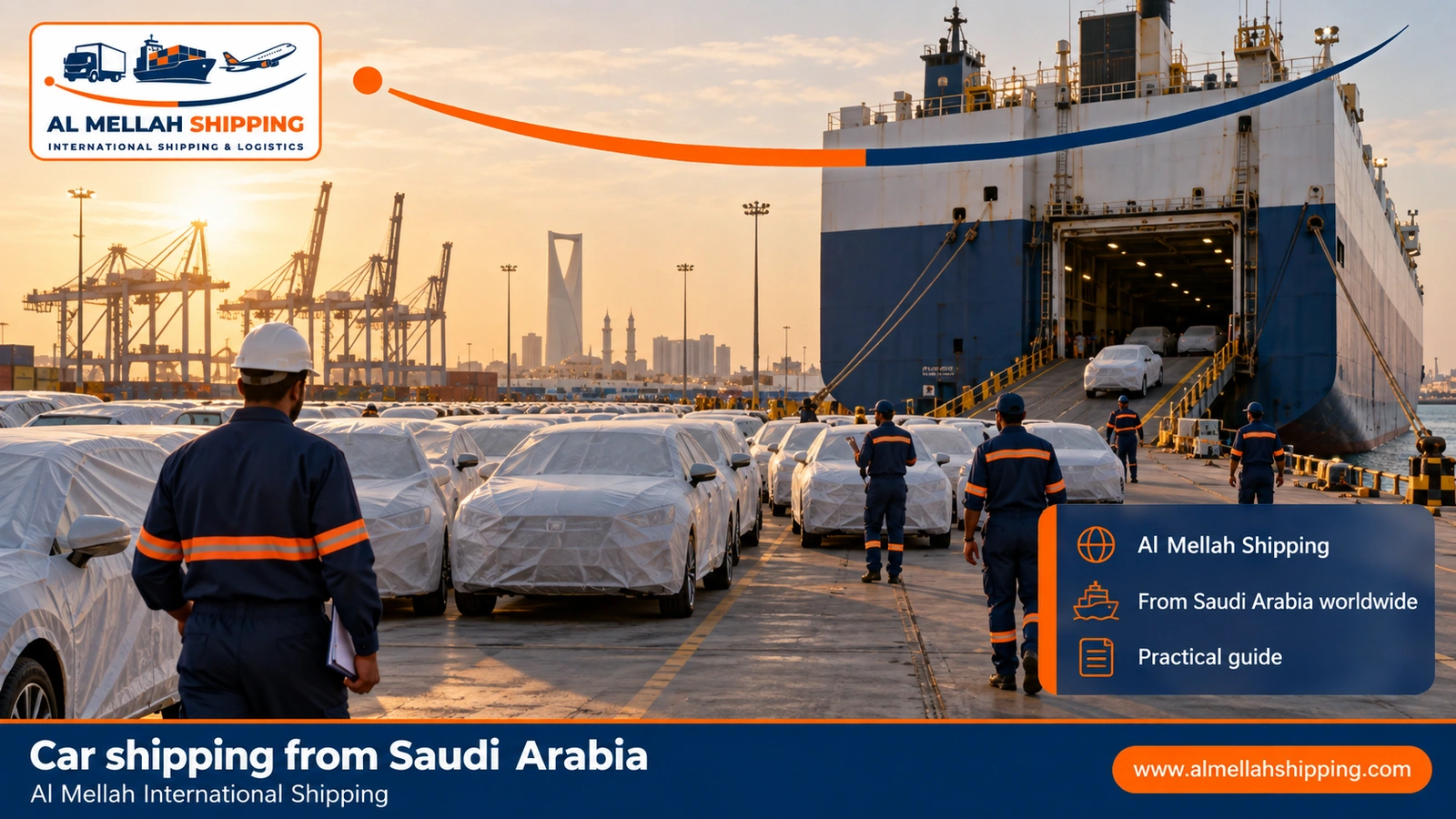 Car shipping from Saudi Arabia — Al Mellah International Shipping