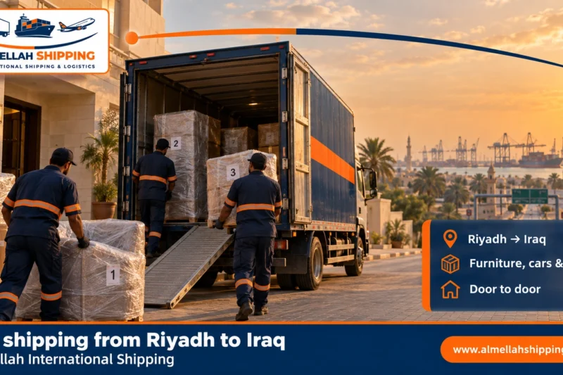Car shipping from Riyadh to Iraq — Al Mellah International Shipping