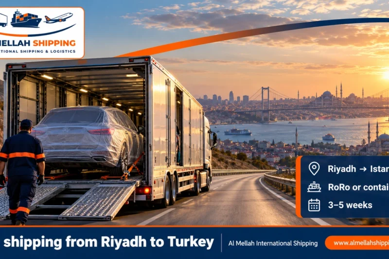 Car shipping from Riyadh to Turkey — Al Mellah International Shipping