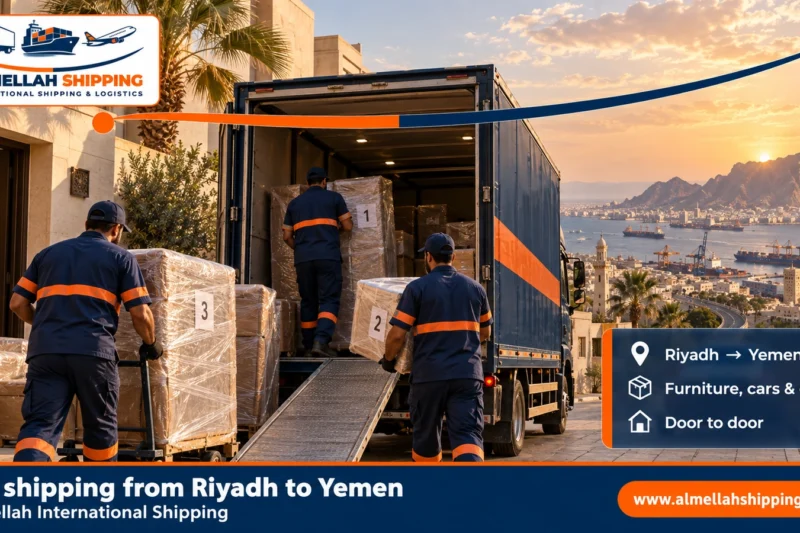 Car shipping from Riyadh to Yemen — Al Mellah International Shipping