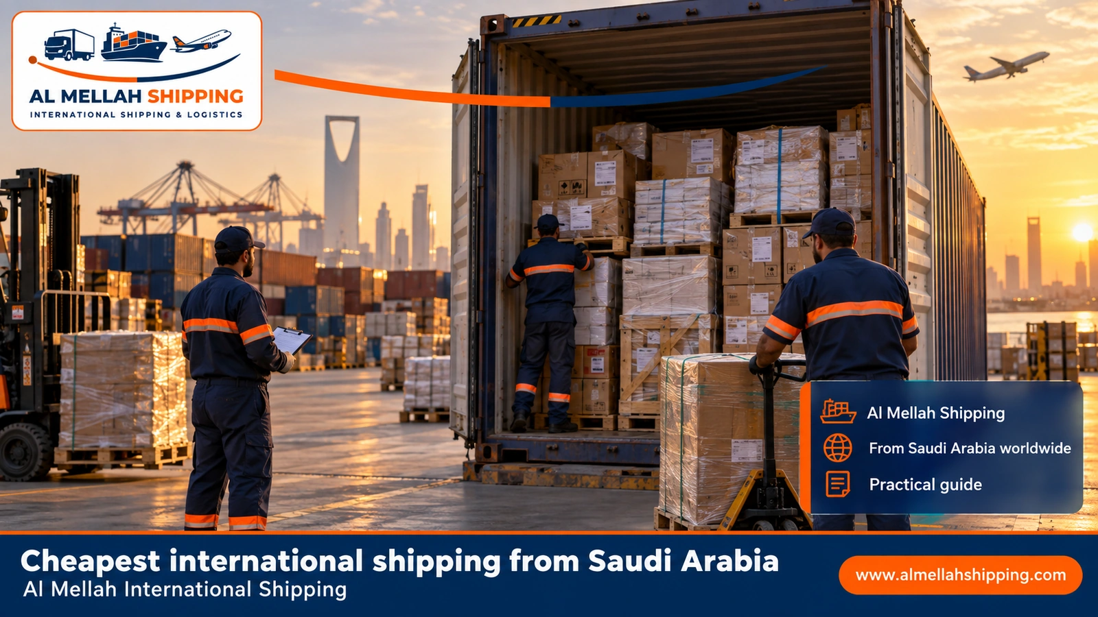 Cheapest international shipping from Saudi Arabia — Al Mellah International Shipping
