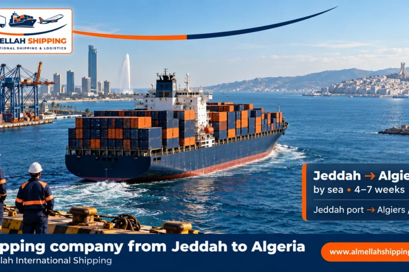 Cheapest shipping company from Jeddah to Algeria — Al Mellah International Shipping
