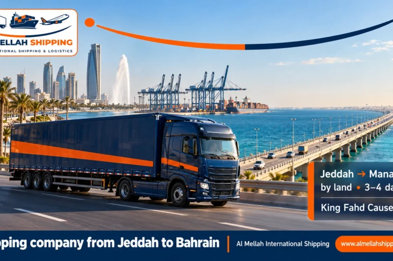 Cheapest shipping company from Jeddah to Bahrain — Al Mellah International Shipping