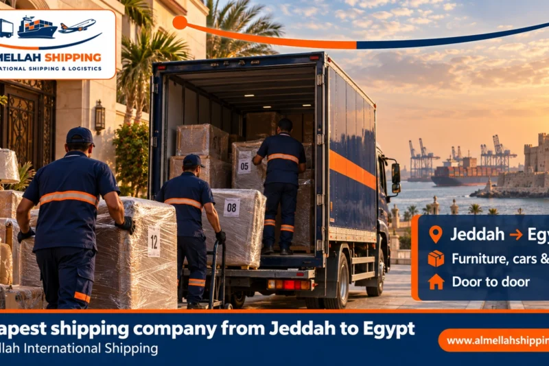 Cheapest shipping company from Jeddah to Egypt — Al Mellah International Shipping