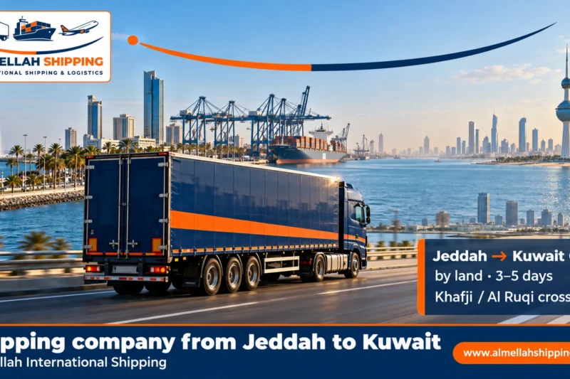 Cheapest shipping company from Jeddah to Kuwait — Al Mellah International Shipping