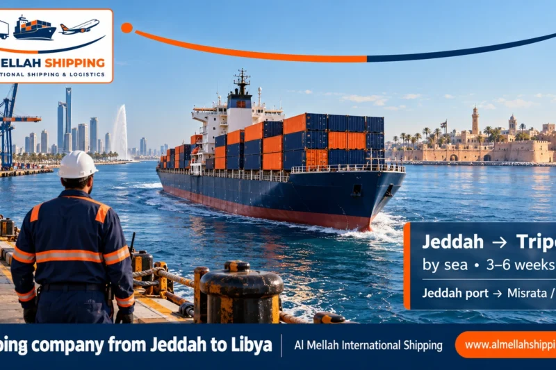 Cheapest shipping company from Jeddah to Libya — Al Mellah International Shipping
