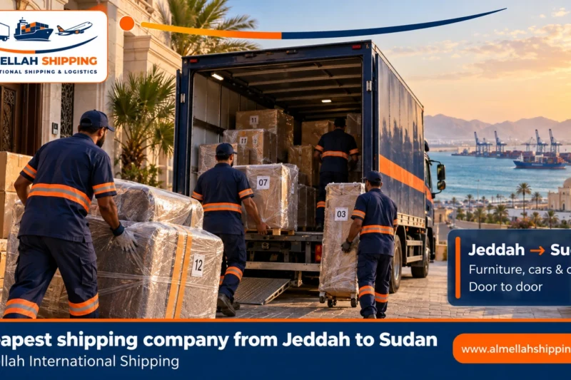 Cheapest shipping company from Jeddah to Sudan — Al Mellah International Shipping