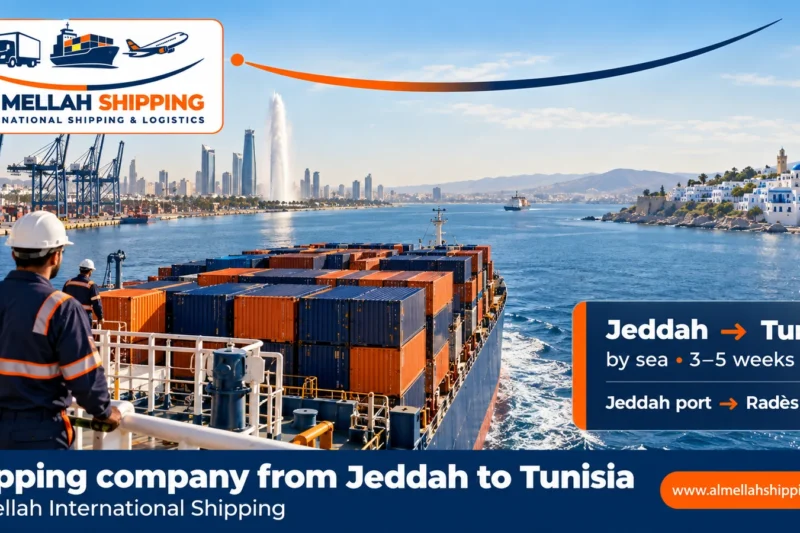 Cheapest shipping company from Jeddah to Tunisia — Al Mellah International Shipping