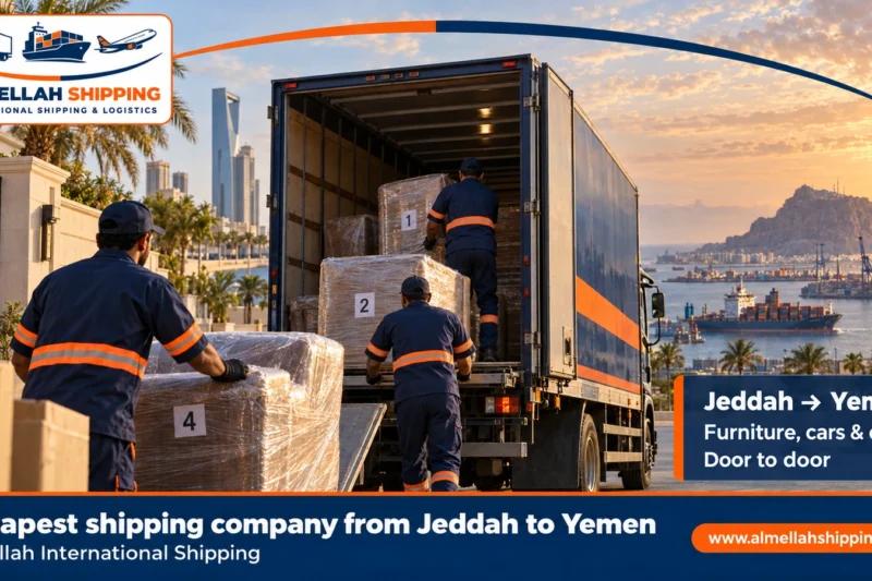 Cheapest shipping company from Jeddah to Yemen — Al Mellah International Shipping
