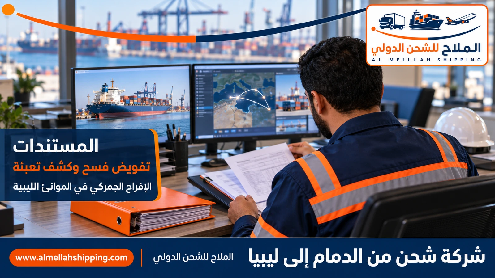 مستندات الشحن والتخليص الجمركي من الدمام إلى ليبيا
