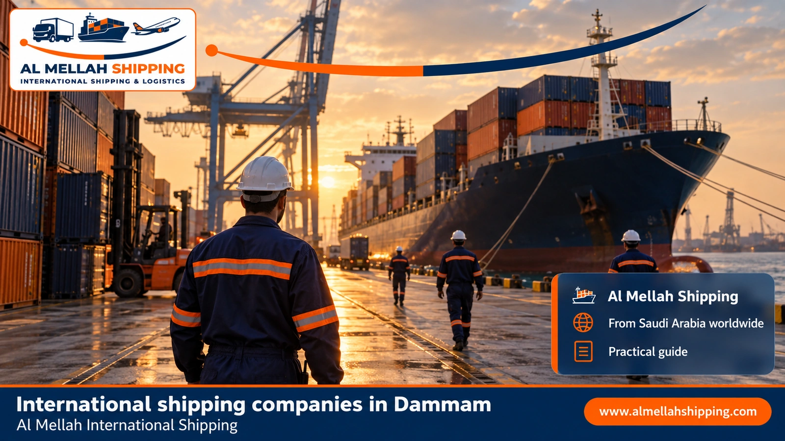 International shipping companies in Dammam — Al Mellah International Shipping