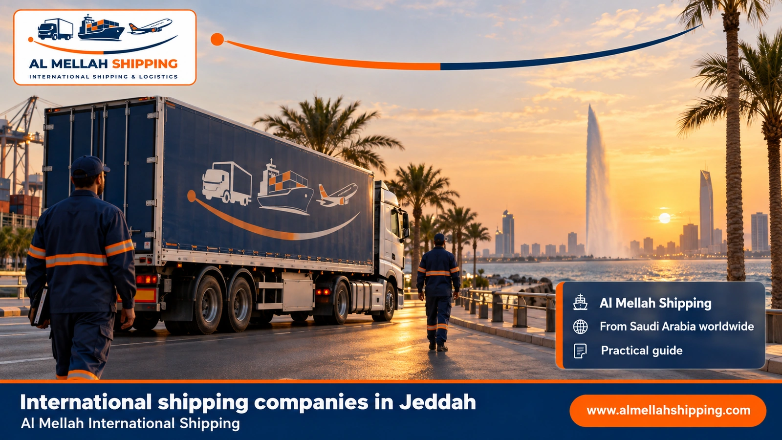 International shipping companies in Jeddah — Al Mellah International Shipping
