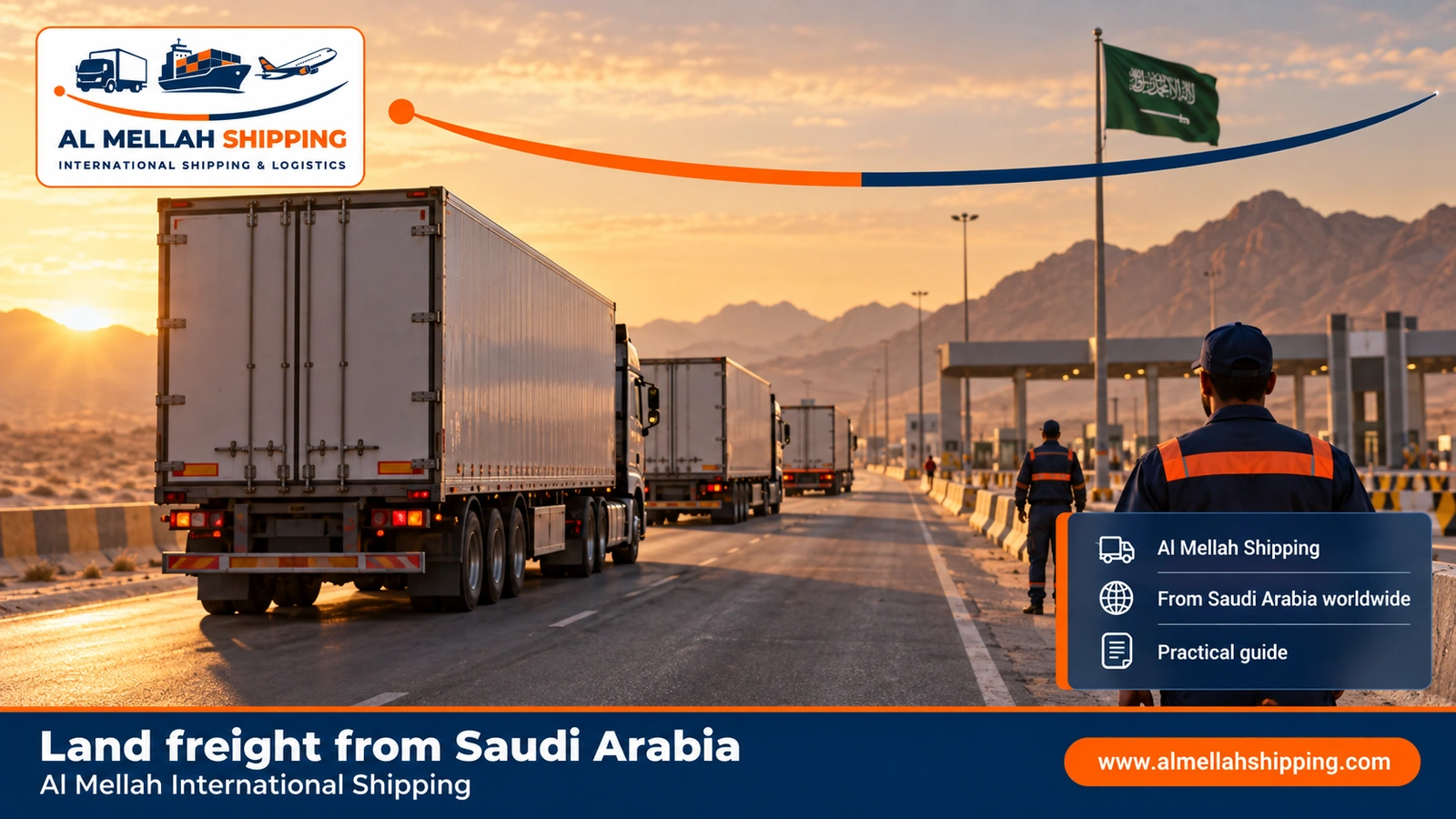 Land freight from Saudi Arabia — Al Mellah International Shipping