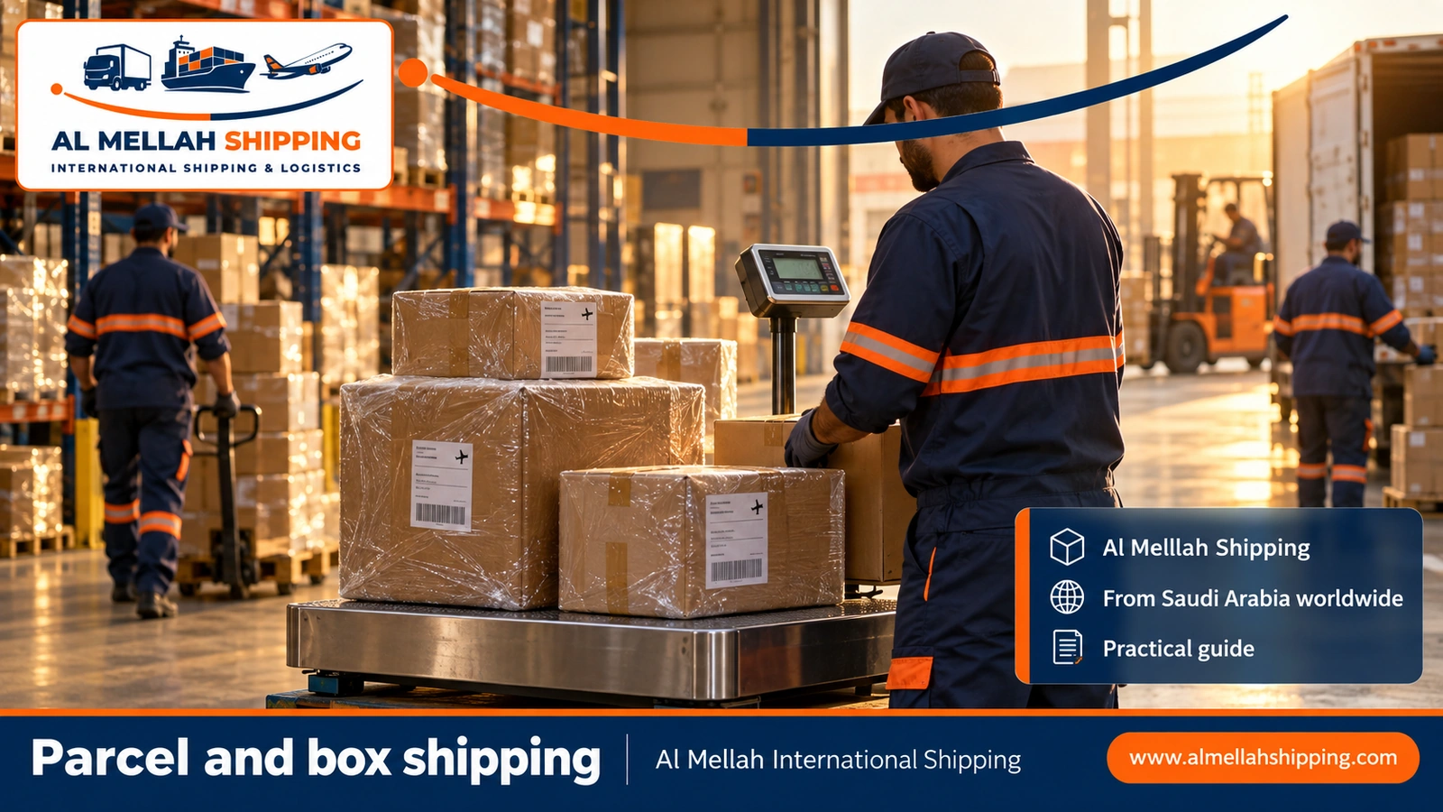 Parcel and box shipping — Al Mellah International Shipping