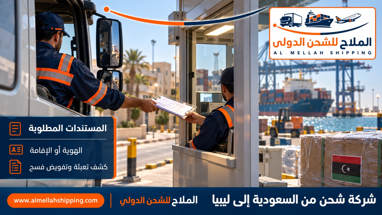 مستندات الشحن والتخليص الجمركي من السعودية إلى ليبيا