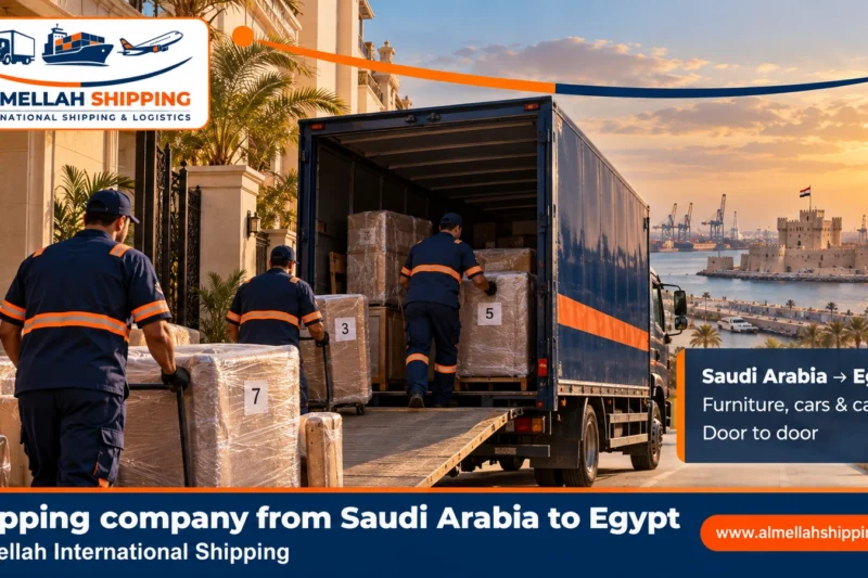 Shipping company from Saudi Arabia to Egypt — Al Mellah International Shipping