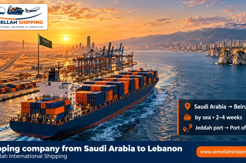 Shipping company from Saudi Arabia to Lebanon — Al Mellah International Shipping