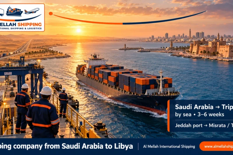 Shipping company from Saudi Arabia to Libya — Al Mellah International Shipping