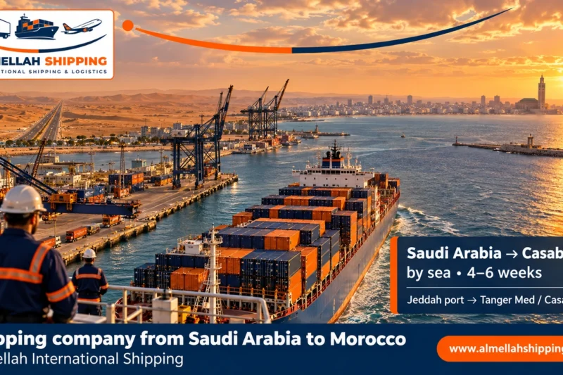Shipping company from Saudi Arabia to Morocco — Al Mellah International Shipping
