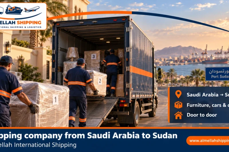 Shipping company from Saudi Arabia to Sudan — Al Mellah International Shipping