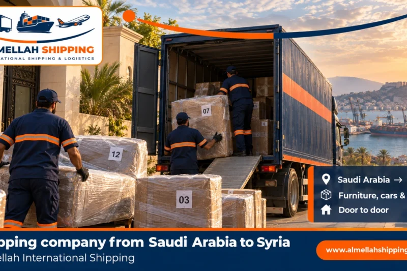Shipping company from Saudi Arabia to Syria — Al Mellah International Shipping