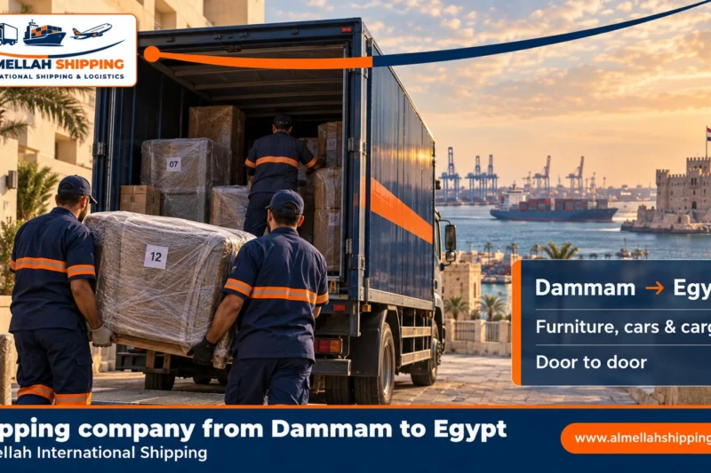 Shipping company from Dammam to Egypt — Al Mellah International Shipping