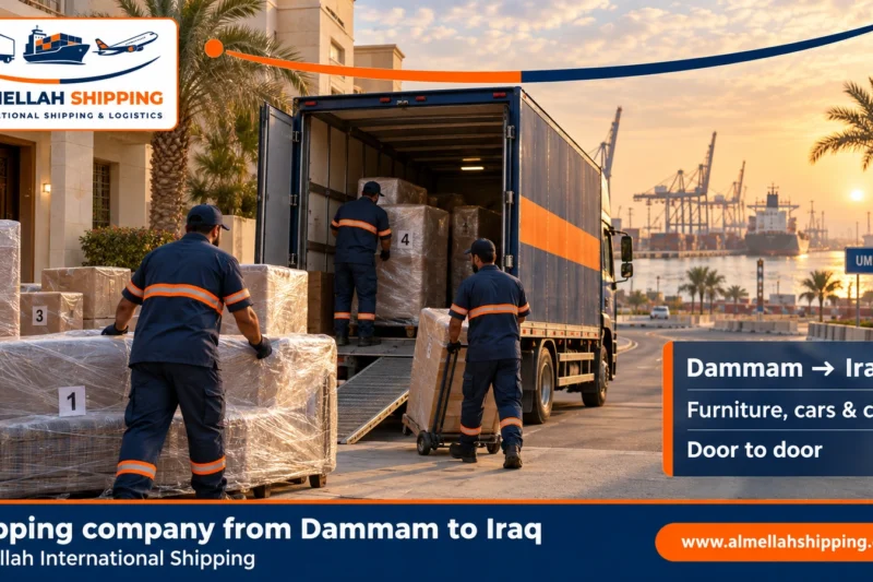 Shipping company from Dammam to Iraq — Al Mellah International Shipping