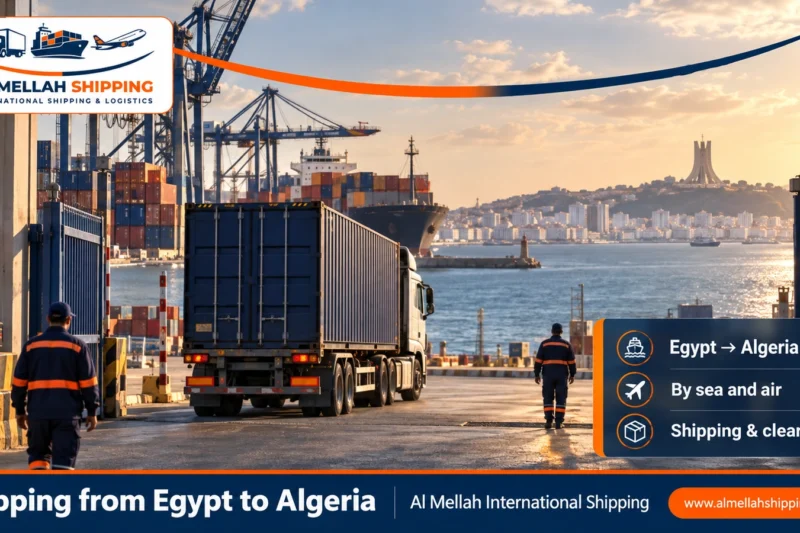 Shipping from Egypt to Algeria — Al Mellah International Shipping