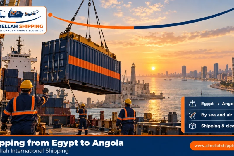 Shipping from Egypt to Angola — Al Mellah International Shipping