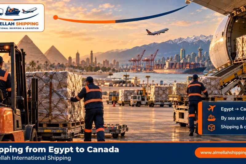 Shipping from Egypt to Canada — Al Mellah International Shipping