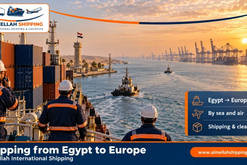 Shipping from Egypt to Europe — Al Mellah International Shipping