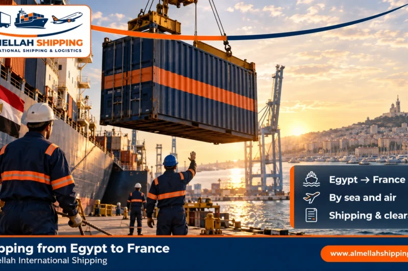 Shipping from Egypt to France — Al Mellah International Shipping