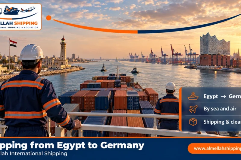 Shipping from Egypt to Germany — Al Mellah International Shipping