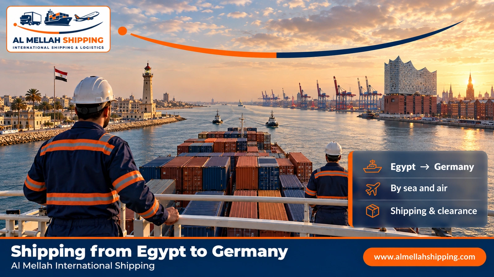Shipping from Egypt to Germany — Al Mellah International Shipping