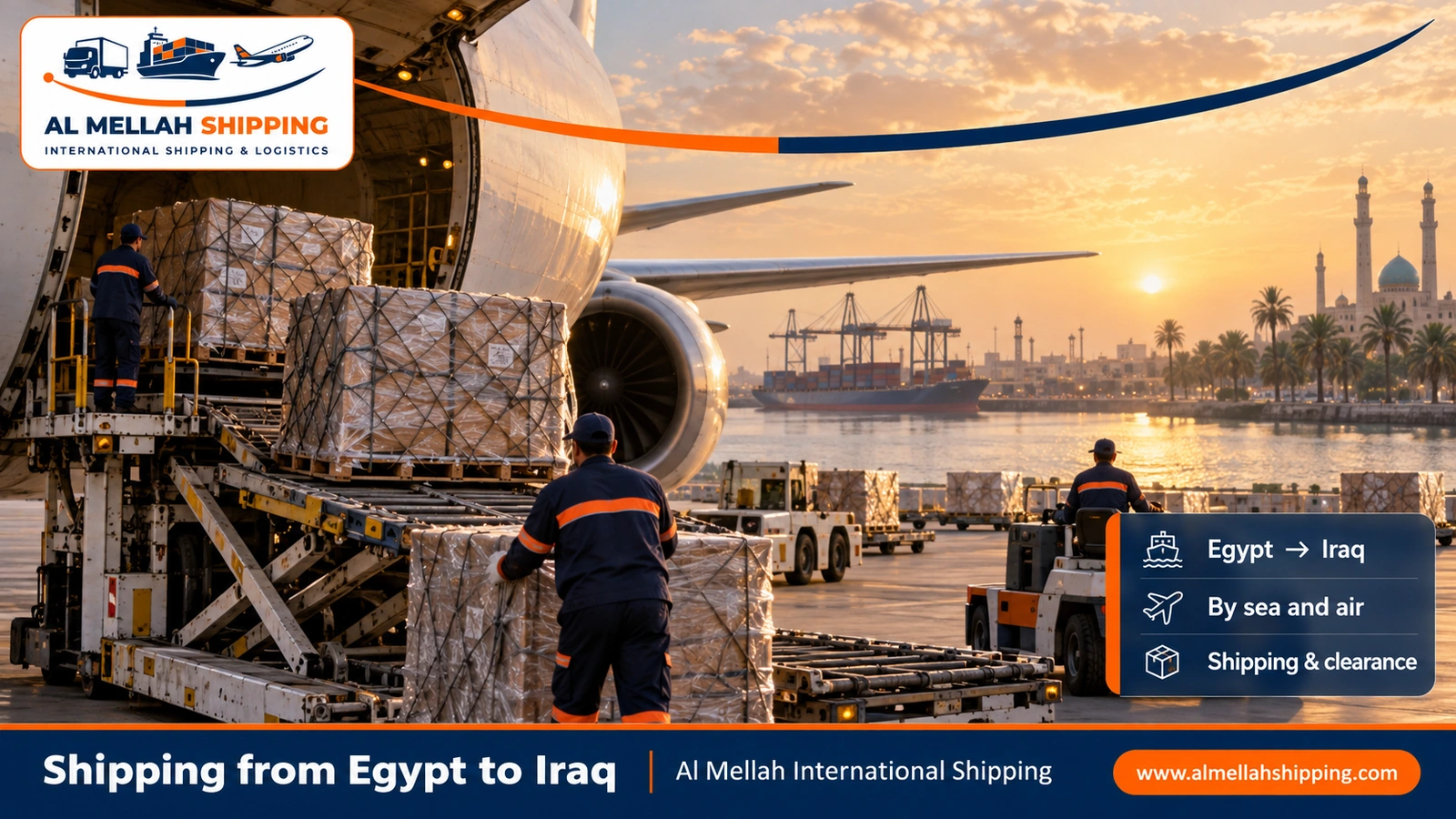 Shipping from Egypt to Iraq — Al Mellah International Shipping