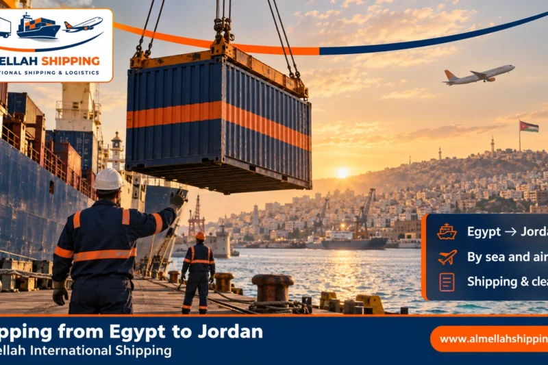 Shipping from Egypt to Jordan — Al Mellah International Shipping