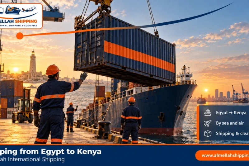 Shipping from Egypt to Kenya — Al Mellah International Shipping