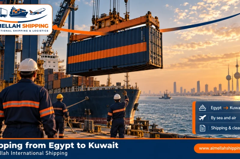 Shipping from Egypt to Kuwait — Al Mellah International Shipping