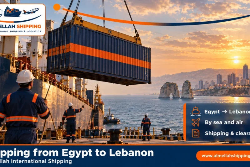 Shipping from Egypt to Lebanon — Al Mellah International Shipping