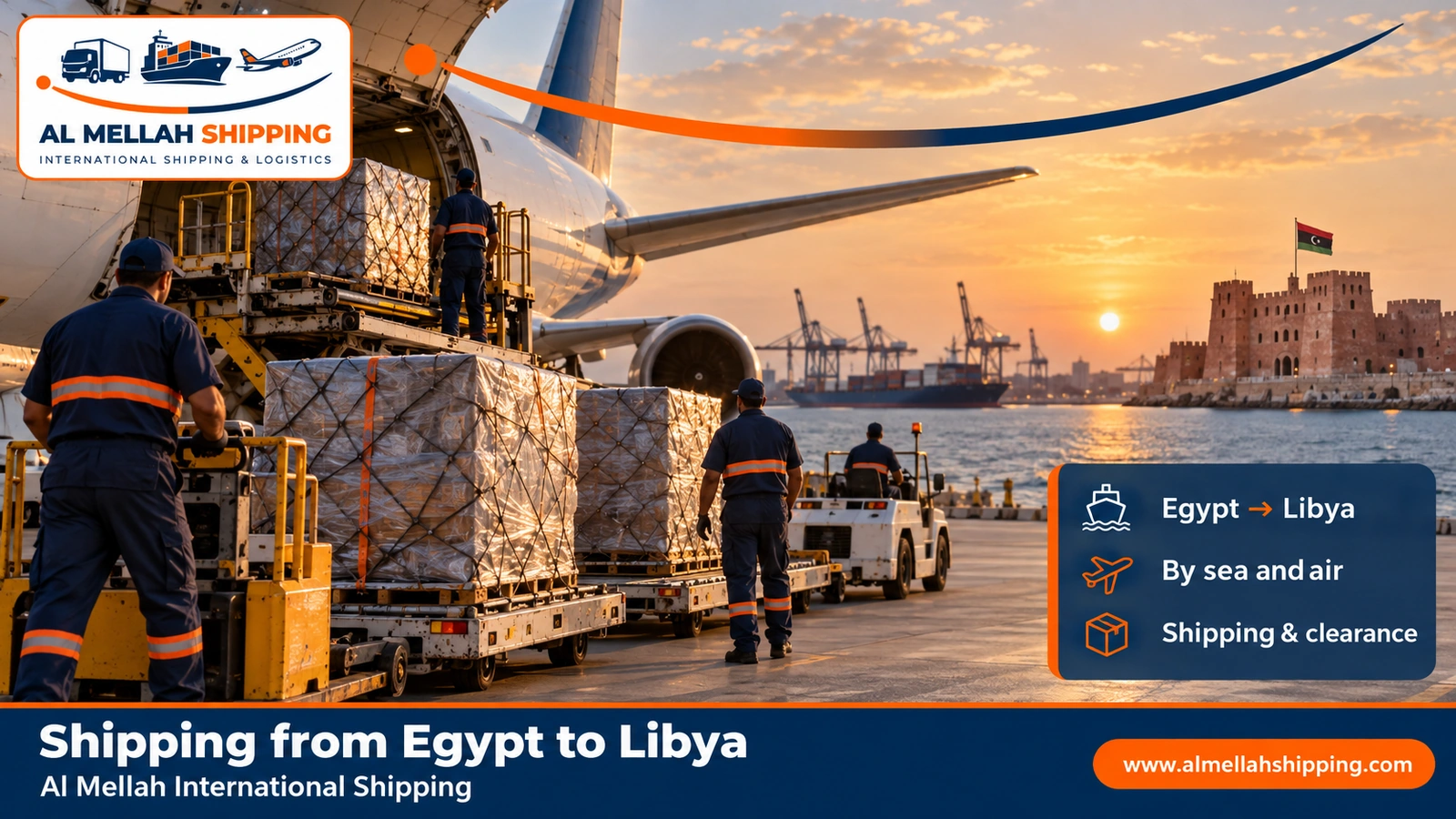 Shipping from Egypt to Libya — Al Mellah International Shipping