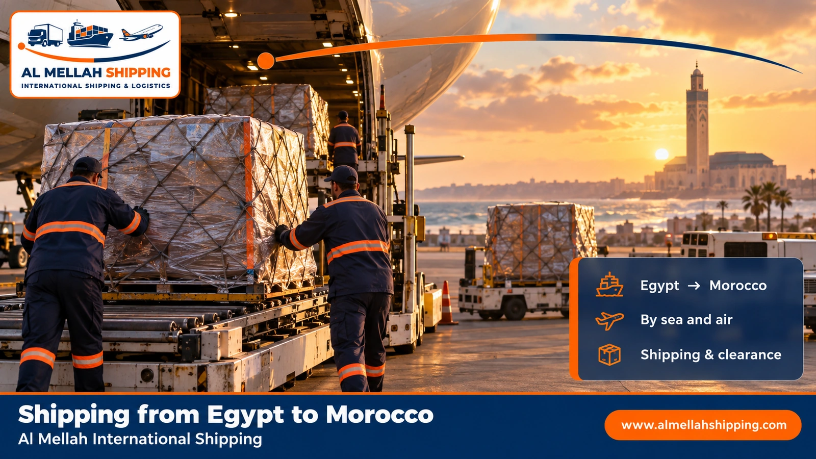 Shipping from Egypt to Morocco — Al Mellah International Shipping